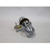 image:imageSCHLAGE F51A ORB 626 Orbit Knob Keyed Entry Lock Satin Chrome