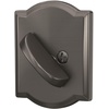 image:imageSchlage B60 N CAM 619 Deadbolt with Camelot Trim Keyed 1 Side Highest Residential Security Satin Nickel