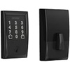 image:imageSchlage Encode WiFi Smart Lock with Century Handleset Entry Set for Front Door Matte Black