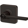 image:imageSchlage F10 LAT 619 Latitude Door Lever Hall amp Closet Passage Lock Satin NickelAged Bronze