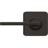 image:imageSchlage F10 LAT 619 Latitude Door Lever Hall amp Closet Passage Lock Satin NickelAged Bronze