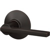 image:imageSchlage F10 LAT 619 Latitude Door Lever Hall amp Closet Passage Lock Satin NickelAged Bronze