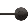 image:imageSchlage F10 LAT 619 Latitude Door Lever Hall amp Closet Passage Lock Satin NickelAged Bronze