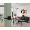 image:imageSchlage F10 LAT 619 Latitude Door Lever Hall amp Closet Passage Lock Satin NickelAged Bronze