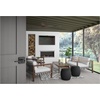 image:imageSchlage F10 LAT 619 Latitude Door Lever Hall amp Closet Passage Lock Satin NickelMatte Black