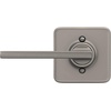 image:imageSchlage F10 LAT 619 Latitude Door Lever Hall amp Closet Passage Lock Satin NickelSatin Nickel
