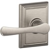 image:imageSchlage F10 VLA 716 ADD Avila Door Lever with Addison Trim Hall amp Closet Passage Lock Aged BronzeSatin Nickel