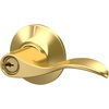 image:imageSchlage F51A ACC 505 Accent Door Lever Keyed Entry Lock Bright BrassPack of 1