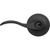 image:imageSchlage F51A Acc 622 COH Accent Door Lever with Cohen Trim Keyed Entry Lock Matte Black