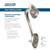 image:imageSchlage F58 ADD 505 Addison Exterior Handleset with Deadbolt Aged Bronze Exterior Half OnlyAntique Pewter