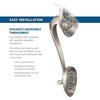image:imageSchlage F60 V CEN 622 BWE Century Single Cylinder Handleset and Bowery X Greyson Matte Black