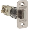 image:imageSchlage FE285 CAM 619 FLA LH Camelot Front Entry Handleset with LeftHanded Flair Lever Lower Half Grip Satin NickelSatin Nickel