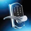 image:imageSchlage FE695 Camelot by Accent Keyless Touch Lever Lock with 16211 Latch 10063 Strike Aged Bronze Finish