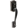 image:imageSchlage Lock Company BE489WB CAM 716 Schlage Encode Smart WiFi Deadbolt with Camelot Trim in Aged Bronze Company Camelot Front Entry Handle Georgian Interior Knob Aged Bronze
