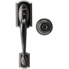 image:imageSchlage Lock Company BE489WB CAM 716 Schlage Encode Smart WiFi Deadbolt with Camelot Trim in Aged Bronze Company Camelot Front Entry Handle Georgian Interior Knob Aged Bronze