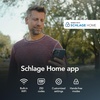 image:imageSchlage Sense Pro UWB Smart Lock HandsFree Unlock Keyless Entry Deadbolt WiFi Touchscreen Keypad Works with Apple Home Key amp Matter Over Thread Satin Nickel BE889WB V SEP 619Matte Black