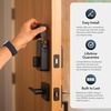 image:imageSchlage Sense Pro UWB Smart Lock HandsFree Unlock Keyless Entry Deadbolt WiFi Touchscreen Keypad Works with Apple Home Key amp Matter Over Thread Satin Nickel BE889WB V SEP 619Satin Nickel