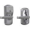 image:imageSCHLAGE Brushed Chrome FE595CS V PLY 626 ELA Plymouth Light Commercial Electronic Keypad Lock with Elan LeverSatin ChromeStandard