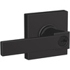 image:imageSCHLAGE F51A NBK 622 COL Northbrook Lever with Collins Trim Keyed Entry Lock Matte BlackPack of 1