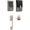 image:imageSchlage Encode Plus WiFi Smart Lock with Century Handleset Entry Set for Front Door Unlock with Apple Watch Satin Nickel