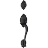image:imageSchlage F58 BRK 716 Brookshire Exterior Handleset with Deadbolt Aged Bronze Exterior Half OnlyAged Bronze