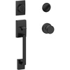 image:imageSchlage F60 V CEN 622 BWE Century Single Cylinder Handleset and Bowery X Greyson Matte Black