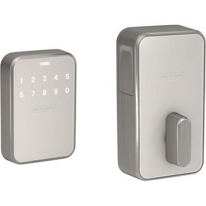 image:imageSchlage Sense Pro UWB Smart Lock HandsFree Unlock Keyless Entry Deadbolt WiFi Touchscreen Keypad Works with Apple Home Key amp Matter Over Thread Satin Nickel BE889WB V SEP 619Satin Nickel