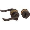 image:imageJSeries by Schlage Single Cylinder Deadbolt and Keyed Entry Seville Lever with Standard Trim Satin Nickel JC60 V SEV 619Aged Bronze