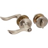 image:imageJSeries by Schlage Single Cylinder Deadbolt and Keyed Entry Seville Lever with Standard Trim Satin Nickel JC60 V SEV 619Satin Nickel