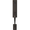 image:imageSchlage FCT58ADD Custom Addison Keyed Entry Single Cylinder Half Plate Handlese Satin Nickel