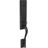 image:imageSchlage FCT58ADD Custom Addison Keyed Entry Single Cylinder Half Plate Handlese Satin Nickel