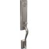 image:imageSchlage FCT58ADD Custom Addison Keyed Entry Single Cylinder Half Plate Handlese Satin Nickel