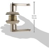 image:imageSchlage Lock Company F51AFLA619ADD F51A Flair 619 ADD Addison Deco Rose Entry Door Lock Satin Nickel