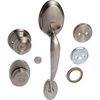 image:imageSCHLAGE F92PLY619 F92PLY Plymouth Dummy Exterior Handleset from The FSeries Satin Nickel