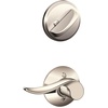 image:imageSchlage F59 SAC 618 RH Interior Single Cylinder Deadbolt Right Hand Sacramento Lever Polished Nickel Interior Half Only