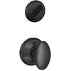 image:imageSchlage F59 SIE 622 12326 10269 Siena Knob Matte Black Interior Half Only