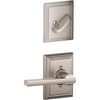 image:imageSchlage F59LAT619ADD Schlage F59LATADD Latitude Single Cylinder Interior Pack with Addison Rose from The FSeries  Exterior Handleset Sold Separately