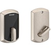image:imageSchlage Lock Company Schlage Residential BE467FGRW619 Greenwich Control Keyless Smart Fire Rated Deadbolt with 12398 Latch and 10116 Strike Satin Nickel Finish