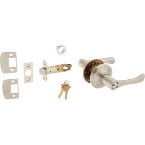 image:imageSchlage F51A F Series Avila 619 Entry Door Lock Satin Nickel