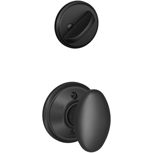 image:imageSchlage F59 SIE 622 12326 10269 Siena Knob Matte Black Interior Half Only