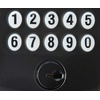 image:imageSCHLAGE FE595 CAM 716 16211 10063 Camelot by Georgian Keypad Knob with Flex Lock Aged Bronze