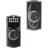 image:imageSCHLAGE FE595 CAM 716 16211 10063 Camelot by Georgian Keypad Knob with Flex Lock Aged Bronze