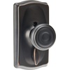 image:imageSCHLAGE FE595 CAM 716 16211 10063 Camelot by Georgian Keypad Knob with Flex Lock Aged Bronze