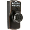 image:imageSCHLAGE FE595 CAM 716 16211 10063 Camelot by Georgian Keypad Knob with Flex Lock Aged Bronze