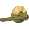 image:imageSchlage F40LAT608 Schlage F40LAT Latitude Privacy Door Lever Set