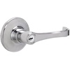 image:imageJSeries by Schlage Torino Door Lever with Standard Trim Keyed Entry Lock Satin Nickel J54 TOR 619Bright Chrome
