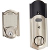 image:imageSCHLAGE BE479AA V CAM 619 Satin Nickel Sense Smart Deadbolt with Camelot Trim
