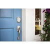 image:imageSCHLAGE Camelot Entry Handleset Left Hand Accent Lever Satin NickelSatin Nickel