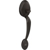 image:imageSCHLAGE Plymouth Entry Handleset Right Hand Flair Lever Bright BrassAged Bronze
