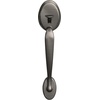 image:imageSCHLAGE Plymouth Entry Handleset Right Hand Flair Lever Bright BrassAntique Pewter